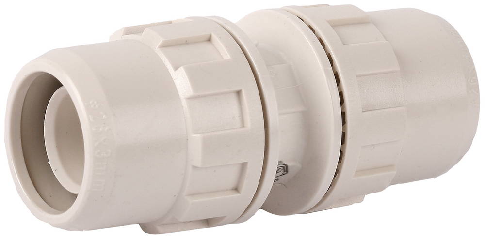 ЗУБР ШиреФит, штуцер с гайкой – штуцер с гайкой, 20 мм, соединитель (51490-20)