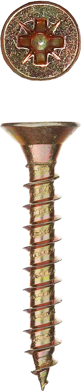 ЗУБР СУ-Ж, 60 х 4.0 мм, желтый цинк, 3000 шт, универсальный саморез (4-300390-40-060)