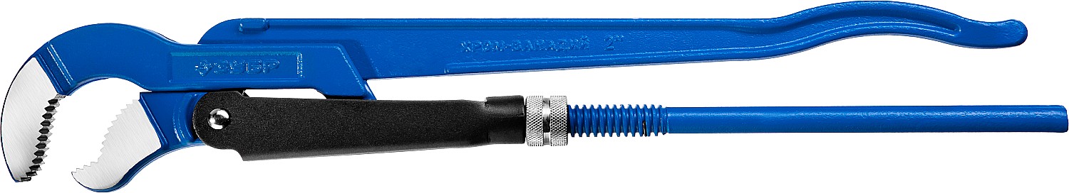 ЗУБР №3, 2″, 560 мм, тип ″У″, трубный ключ с изогнутыми губками, Профессионал (27336-3)