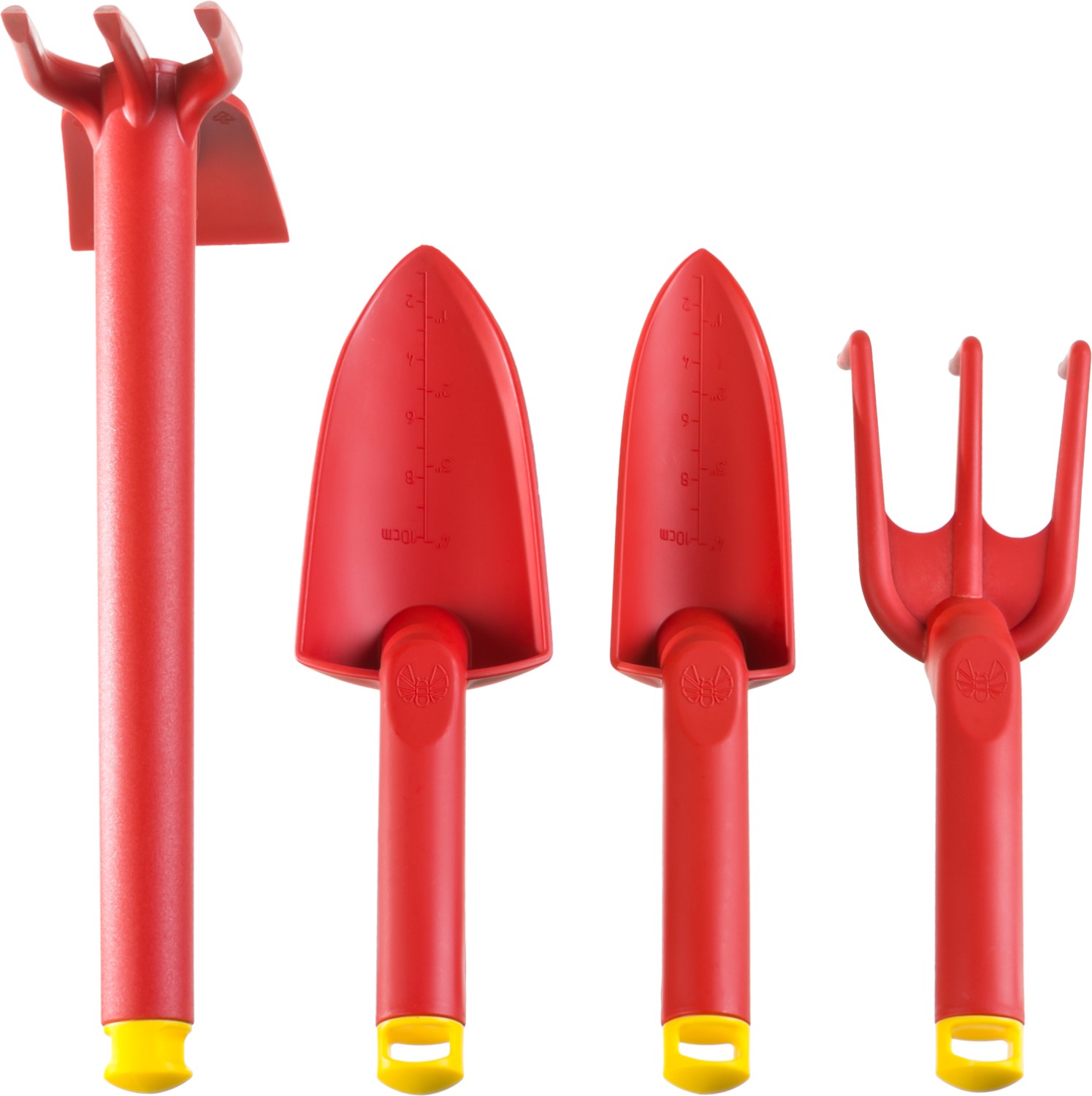 GRINDA 4 предмета: 2 совка, рыхлитель, мотыга-рыхлитель, садовый набор (421360-H4)