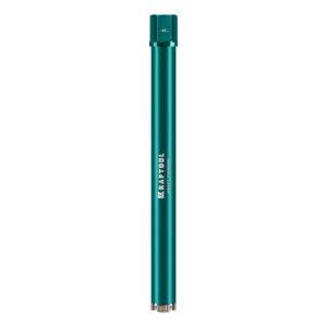 KRAFTOOL DIAMOND 42 мм (450 мм, 1 1/4″, лазерная сварка, сухое сверление с микроударом), алмазная коронка по железобетону (29825-042)