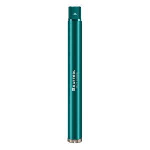 KRAFTOOL DIAMOND 52 мм (450 мм, 1 1/4″, лазерная сварка, сухое сверление с микроударом), алмазная коронка по железобетону (29825-052)