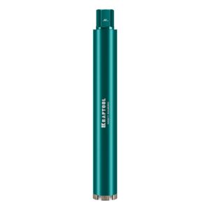 KRAFTOOL DIAMOND 62 мм (450 мм, 1 1/4″, лазерная сварка, сухое сверление с микроударом), алмазная коронка по железобетону (29825-062)