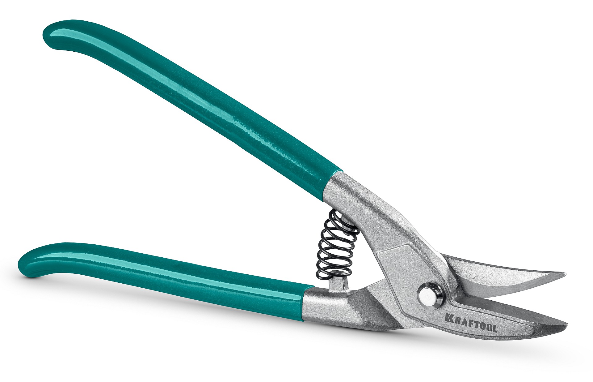 KRAFTOOL RADIUS правые 280 мм радиусные цельнокованые ножницы по металлу (23010-R)