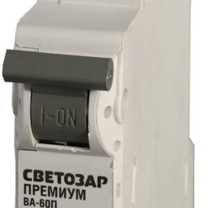СВЕТОЗАР ВА-60П, 1P, 50А, C, 6кА, автоматический выключатель, Премиум (SV-49021-50-C)