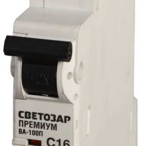 СВЕТОЗАР ВА-100П, 1P, 40А, C, 10кА, автоматический выключатель, Премиум (SV-49031-40-C)