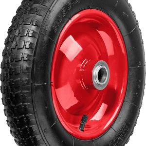 ЗУБР КП-2, 3.25″ х 360 мм, для тачек (арт. 39950 39952), стальной диск, подшипник - 25,4 мм, пневматическое колесо (39955-2)