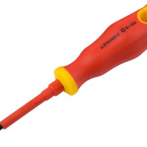 STAYER Electro, PH0 х 60 мм, диэлектрическая отвертка, Professional (25142-0-06)