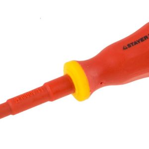 STAYER Electro, PH1 х 80 мм, диэлектрическая отвертка, Professional (25142-1-08)