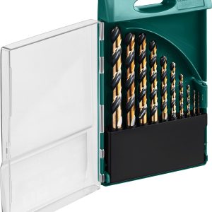 KRAFTOOL COBALT-8, 10 шт, (1-10 мм), сталь М42, HSS-Co(8%), набор сверл по металлу (29656-H10) — изображение 1