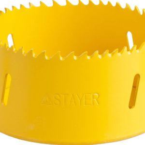 STAYER COBRA-BiM 83 мм, биметаллическая коронка, сталь HSS (29547-083) — изображение 1