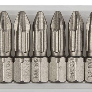KRAFTOOL X-Drive PH2, 25 мм, 10 шт, торсионные биты (26121-2-25-10)