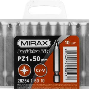 MIRAX PZ1, 50 мм, 10 шт, биты (26254-1-50-10) — изображение 1
