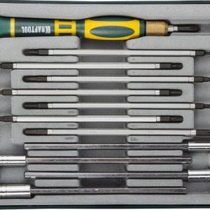 KRAFTOOL Precision-20, 12 предм., отвертка для точных работ (25611-H12)