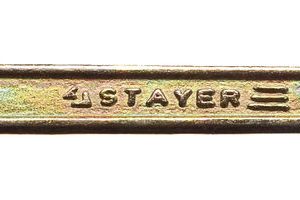 STAYER 9 x 11 мм, рожковый гаечный ключ (27038-09-11) — изображение 1