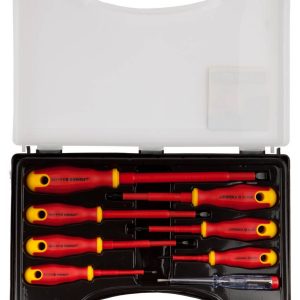 STAYER Electro, 8 предм., набор диэлектрических отверток, Professional (25145-H8)
