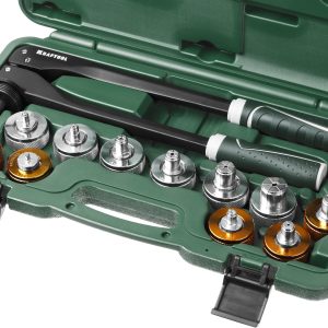 KRAFTOOL Pro Cut, 10 - 28 мм, 1/4 - 7/8″, расширитель-калибратор для труб (23650-H12)