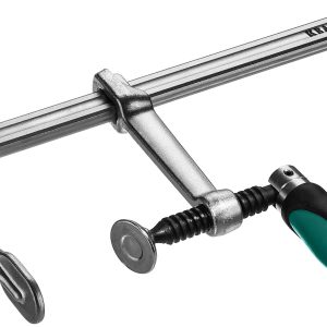 KRAFTOOL Forge FF-300/120, 120 х 300 мм, цельнокованая струбцина F (32014-120-300)