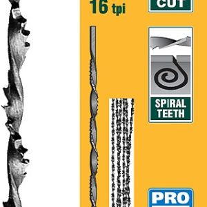 KRAFTOOL Pro Cut, 130 мм, 6 шт, спиральные полотна для лобзика (15344-01)