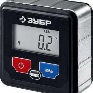 ЗУБР МИКРО, 4 Х 90°, ±0.1, электронный уровень-уклономер, Профессионал (34743)