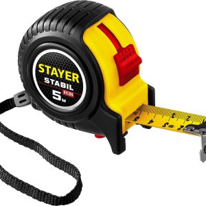 STAYER Stabil, 5 м х 25 мм, рулетка, Professional (34131-05-25)