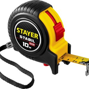STAYER Stabil, 10 м х 25 мм, рулетка, Professional (34131-10)