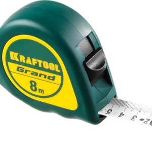 KRAFTOOL Grand, 8 м х 25 мм, рулетка (34022-08-25)