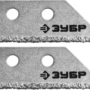 ЗУБР 50 мм, 2 шт, лезвия для скребка (33417-S2)
