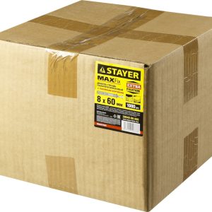 STAYER 8 х 60 мм, потайной бортик, 1000 шт, дюбель-гвоздь (30640-08-060)