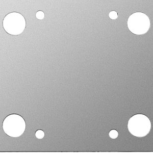 ЗУБР КП-2.5, 210 x 90 x 2.5 мм, цинк, крепежная пластина (31023-210)