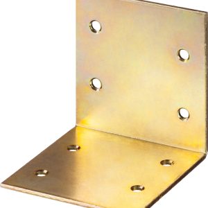 ЗУБР УМШ-2.0, 60 x 60 x 60 x 2 мм, желтый цинк, широкий мебельный уголок (31033-60)