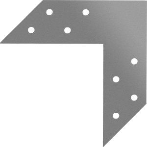 ЗУБР УС-2.0, 120 x 120 x 35 x 2 мм, угловой соединитель (31044-120)