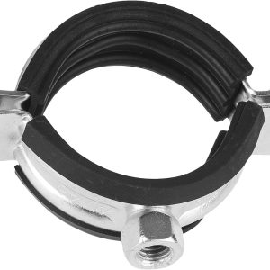 ЗУБР 2 1/2″, цинк, 1 шт, трубный хомут с гайкой (37850-73-82-1)