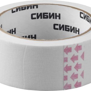 СИБИН 38 мм х 25 м, креповая, малярная лента (12111-38)