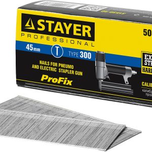 STAYER гвозди тип 300 (47/J/F), 45 мм, калибр 18GA. 5000 шт. (31530-45)