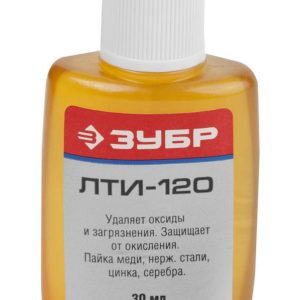 ЗУБР ЛТИ-120, 30 мл, флюс (55480-030)