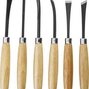 STAYER MaxCut 6 предм, набор фигурных стамесок-резцов по дереву (1832-H6)