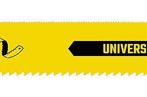 STAYER Universal, 8 + 24 TPI, 25 х 300 мм, 1 шт, коробка 50 шт, универсальное двустороннее широкое полотно по дереву и металлу (1591)