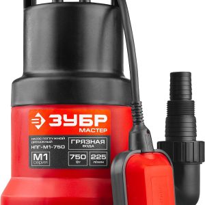 ЗУБР 750 Вт, дренажный насос для грязной воды (НПГ-М1-750)