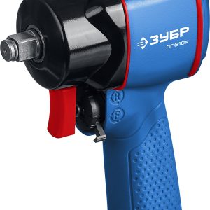 ЗУБР ПГ-610К, 1/2″, 610 Н·м, ударный пневматический гайковерт, Профессионал (64270)+M675