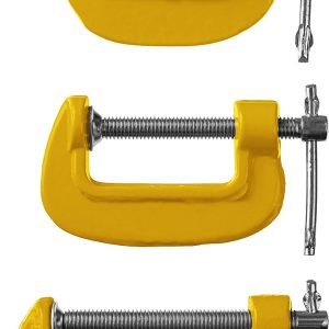 STAYER SG-3, 25-50-75 мм, 3 шт, набор чугунных струбцин G (3212-H3)