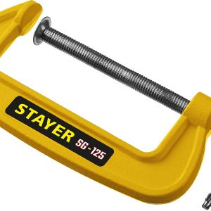 STAYER SG-125, 125 мм, чугунная струбцина G (3215-125)