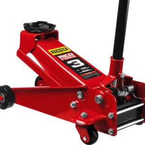 STAYER F-30 RED FORCE, 3 т, 130 - 350 мм, подкатной домкрат с высоким подъемом для СТО, Professional (43150-3) — изображение 1