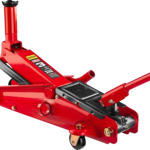 STAYER R-55 RED FORCE, 3 т, 155 - 545 мм, подкатной домкрат с высоким подъемом, Professional (43157-3) — изображение 1