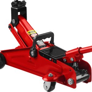 STAYER R-22 RED FORCE, 2 т, 125 - 320 мм, подкатной домкрат для легковых а/м, Professional (43152-2) — изображение 1