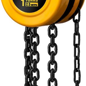 STAYER ProLift, 1 т, 2.5 м, ручная цепная шестеренная таль, Professional (4308-1)