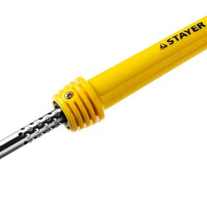 STAYER MAXTerm, 40 Вт, конус, электропаяльник с пластиковой рукояткой (55305-40)