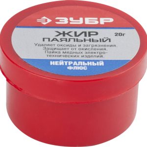 ЗУБР Жир паяльный, 20 г, флюс (55477-020)