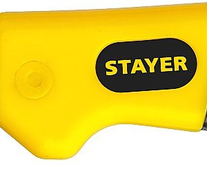STAYER изогнутое лезвие, монтерский складной нож, Professional (45409)
