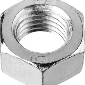 ЗУБР ГОСТ ISO 4032-2014, кл. пр. 6, M16, цинк, 2 шт, шестигранная гайка (303556-16) — изображение 1